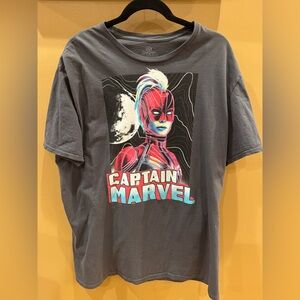 Captain Marvel Comics Men Graphic T-Shirt size 2X